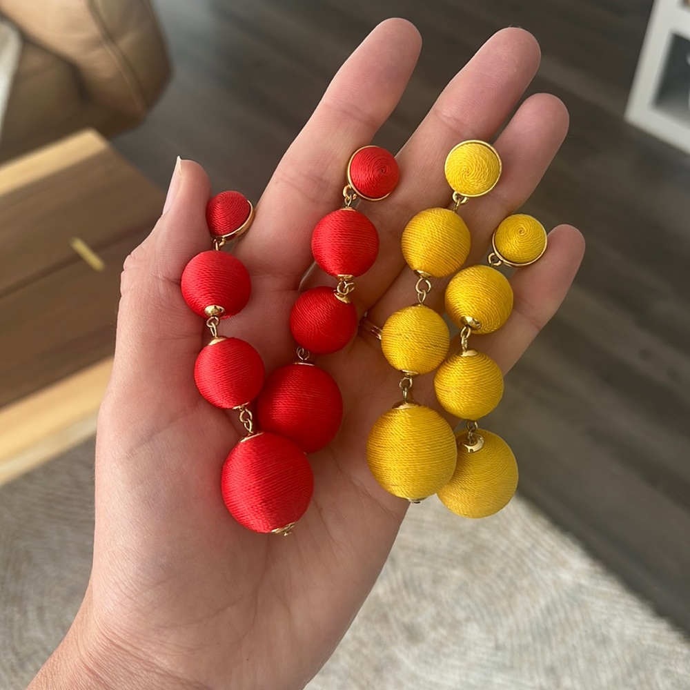 Fun summer earrings!